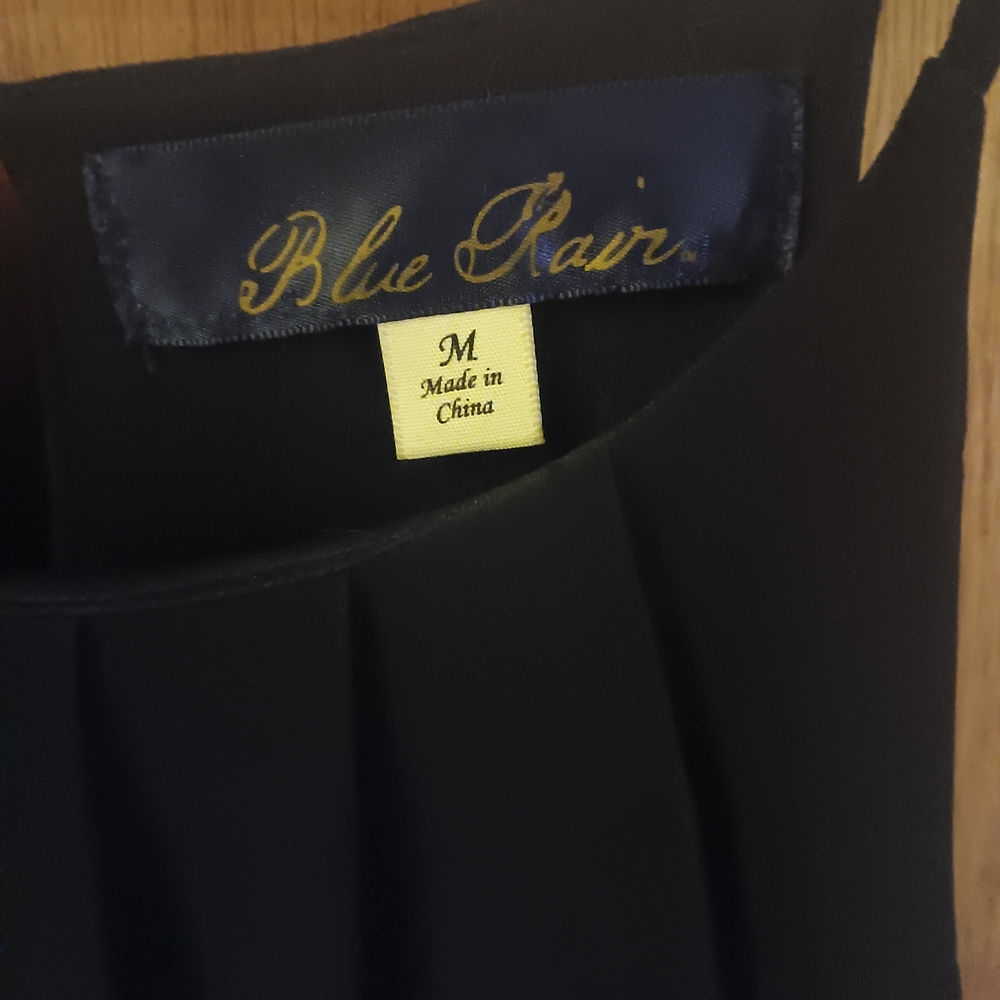 NWOT Short Black, Crepe Dress SZ M